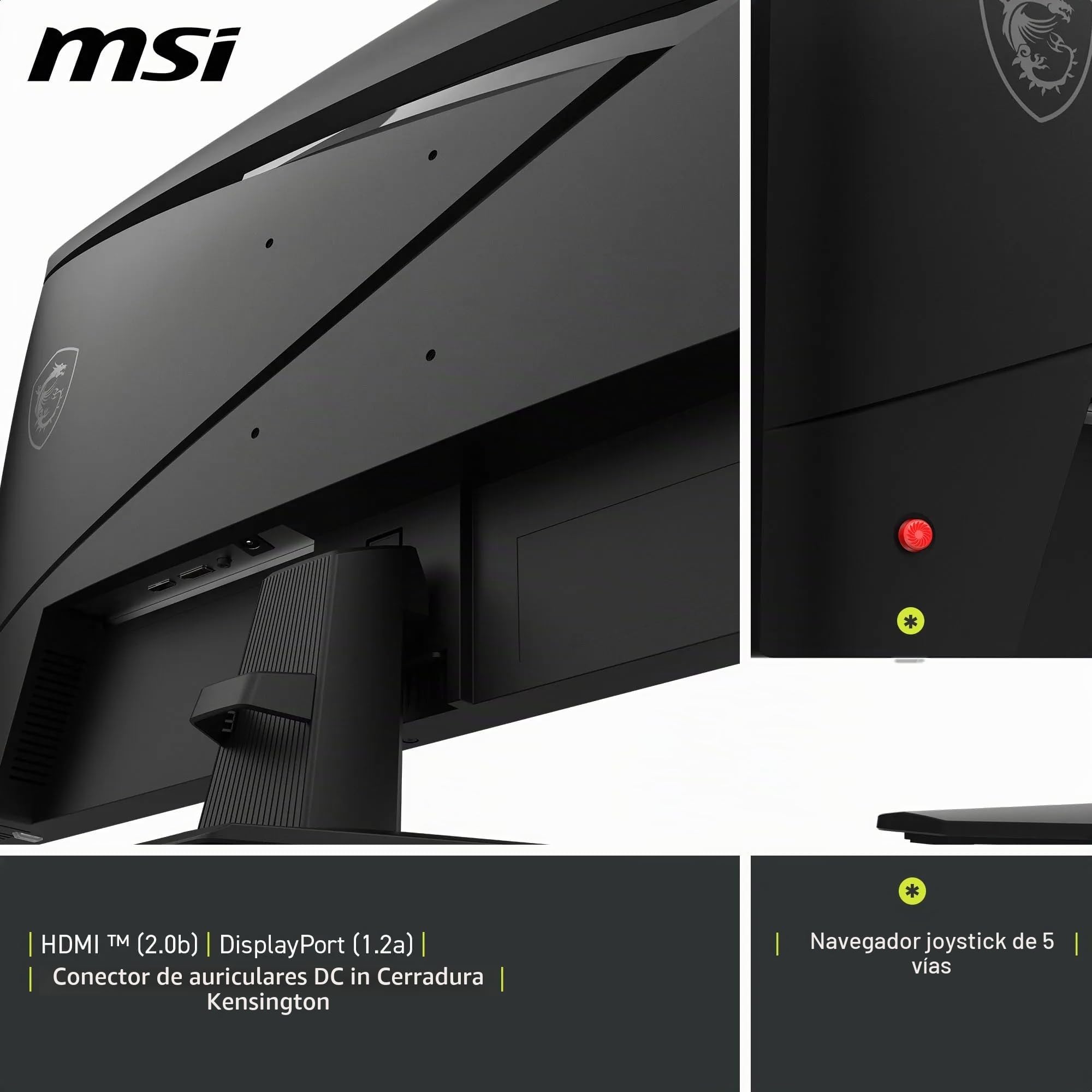 Amazon.com: MSI MAG 274F - Monitor de juegos FHD de 27 pulgadas